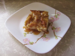 Bread Pudding with Caramel